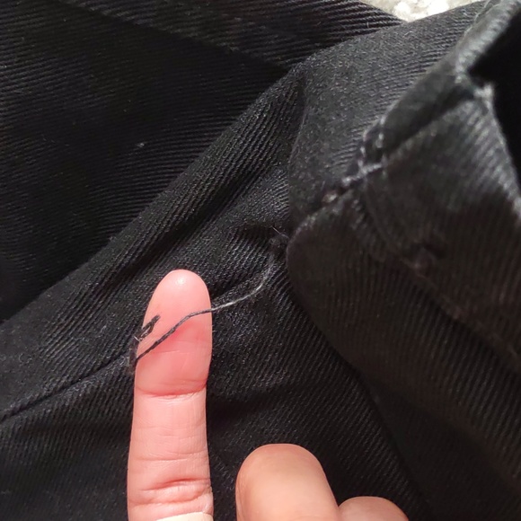 Le Jean De Marithe Francois Girbaud Size 34 Shuttle Tape Cargo Jeans - Picture 13 of 16